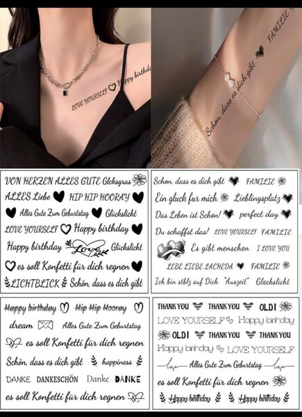 Faux tatouages