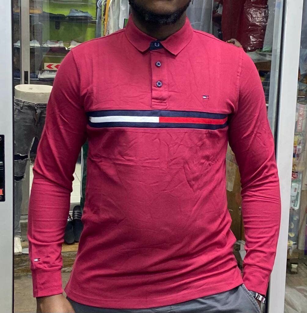 Polo manches longues