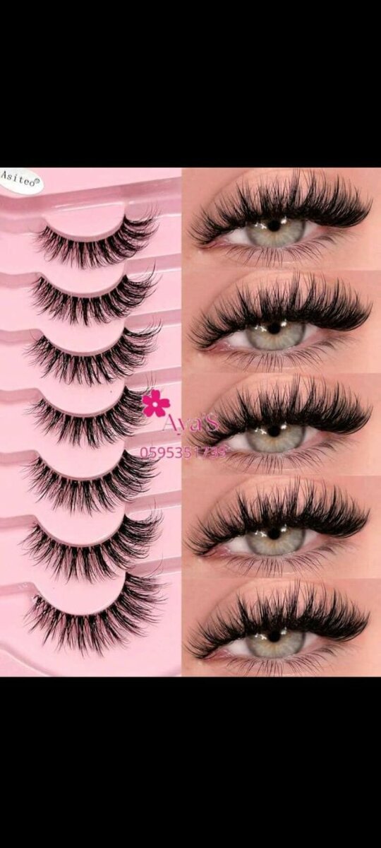 Faux cils naturels