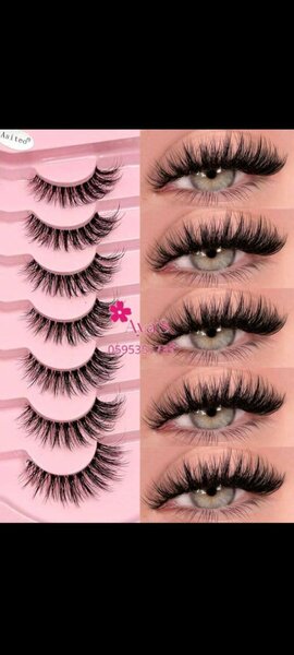 Faux cils naturels