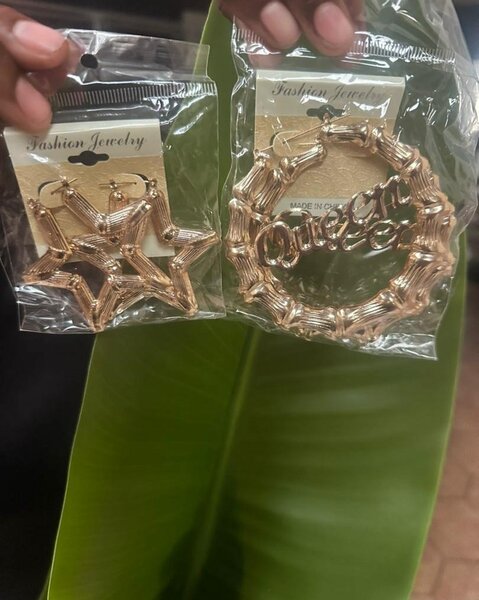 voluminous earrings