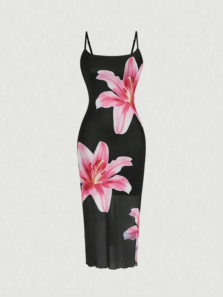 Robe Longue Fleurie Élégante