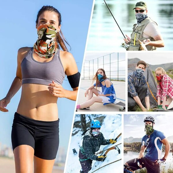 Écharpe multifonction UV pour sport