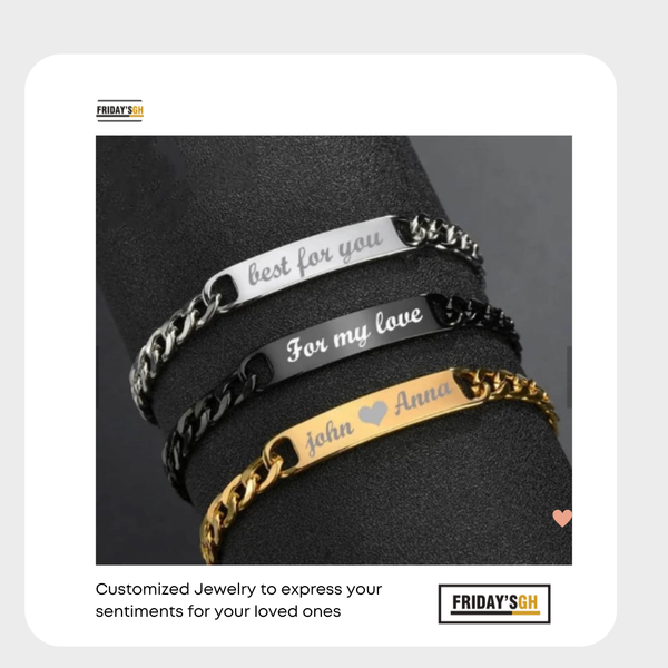 Cuban Engraved BRACELET