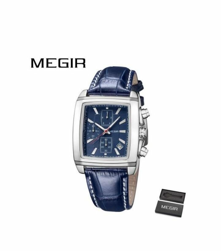 Montre homme MEGIR bleue