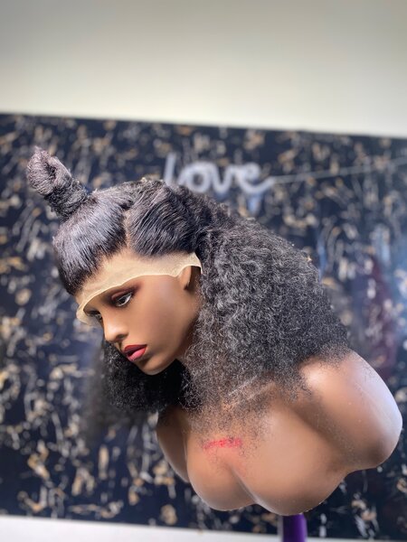 Pixie curls wig