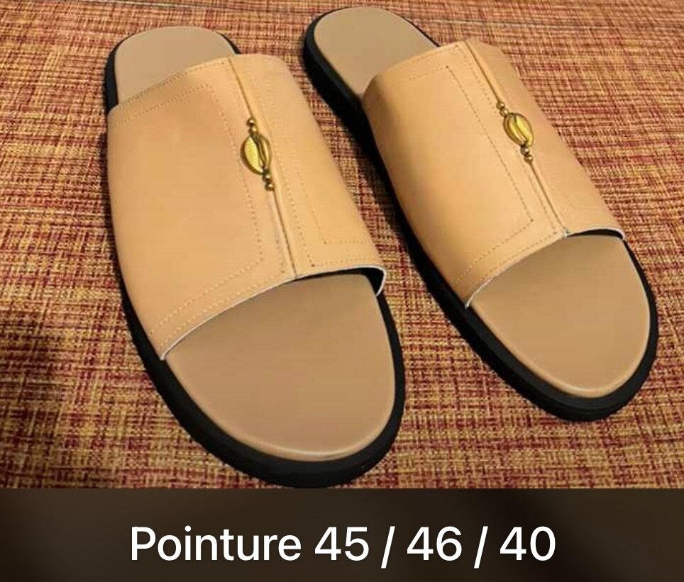 Sandales en cuir pour hommes