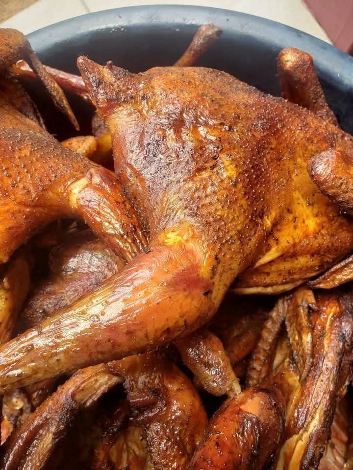 Poulet Fumé pondeuse