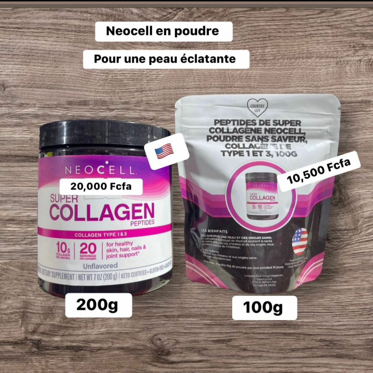 Collagen neocell en poudre 200g
