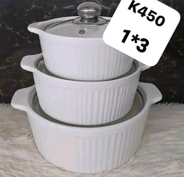 Set of Pots 1x3