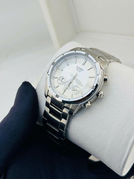 Montre Chronographe Acier Homme