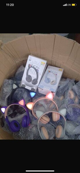 Cat wireless headphones