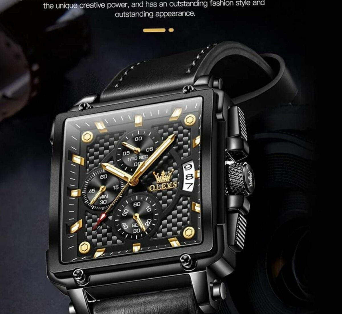 Olevs 9925 blk
