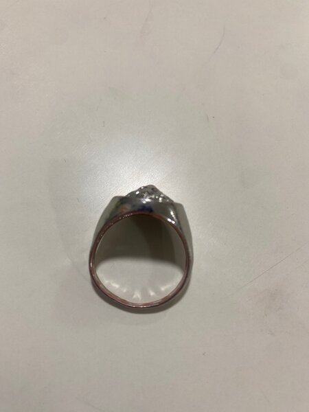 Bague en argent corps pure