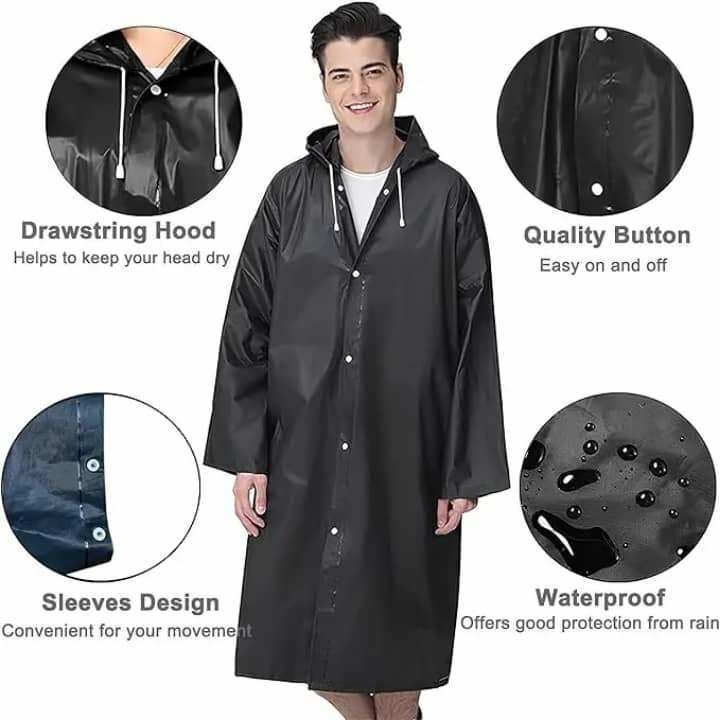 Manteau imperméable unisexe EVA