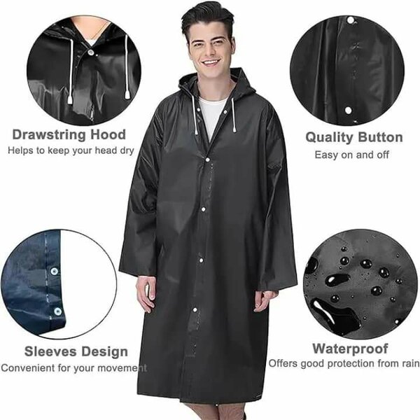 Manteau imperméable unisexe EVA