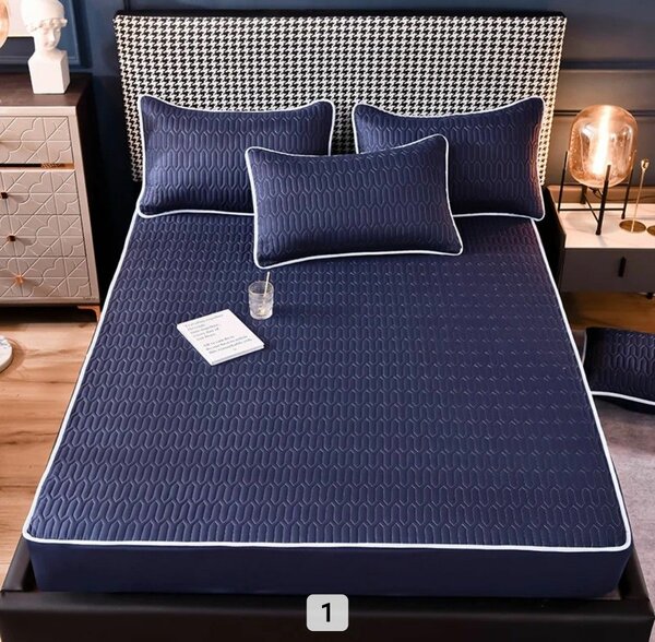 Draps housse+ 4 taies d'oreiller