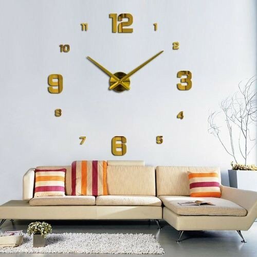 Horloge Murale Bricolage 3D - 40cm