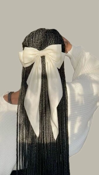 Grand noeud pour cheveux