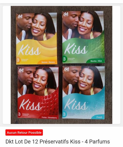 Préservatifs kiss