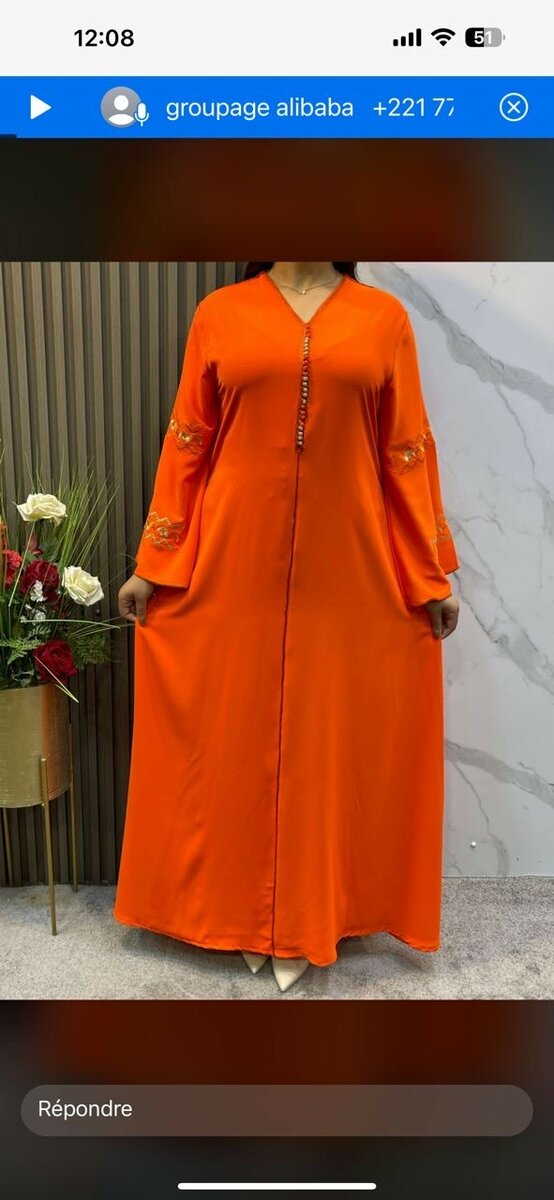 Boubou marocain