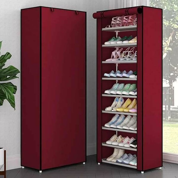 9 layer shoerack