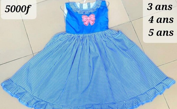 Robe scolaire jardin 3/5 ans