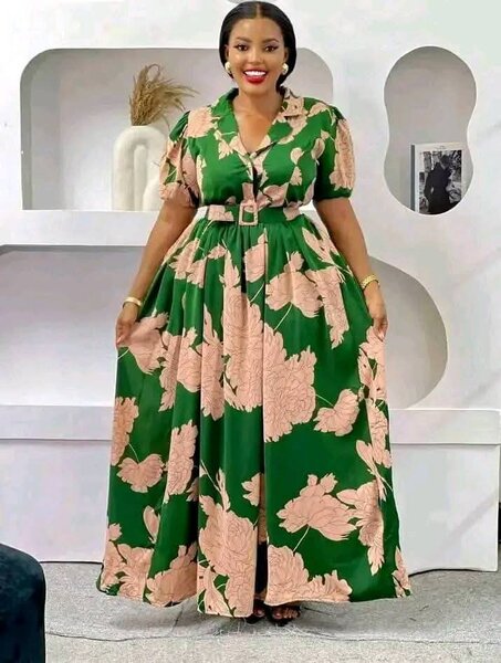 Robe d'été avec imprimés
