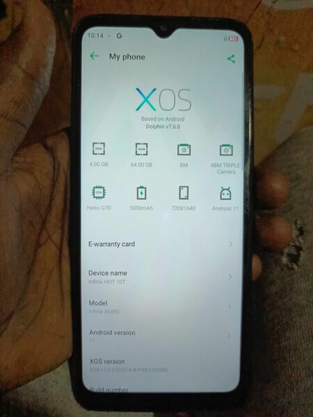 INFINIX HOT10T