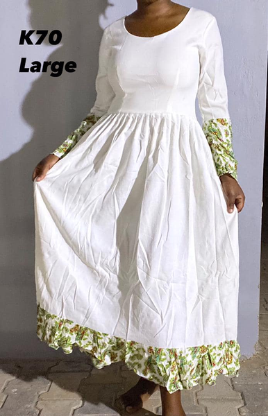 Robe blanc 