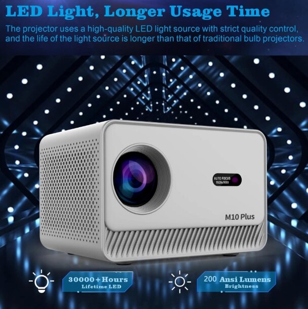 Projecteur vidéo M10 Plus