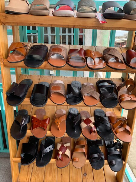 Sandales en cuir élégantes