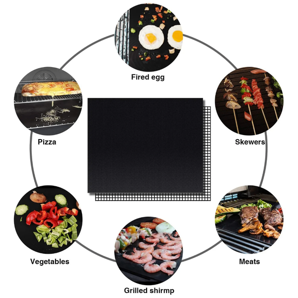 4Tapis de cuisson réutilisable