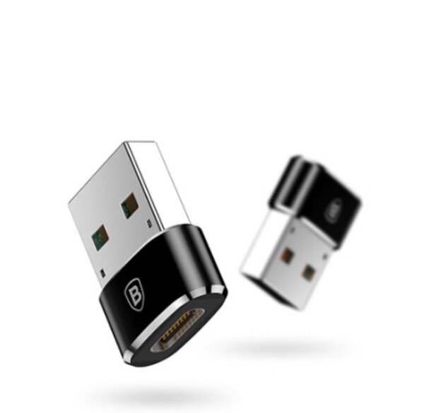 Adaptateur Baseus De USB Type-C Vers USB Noir