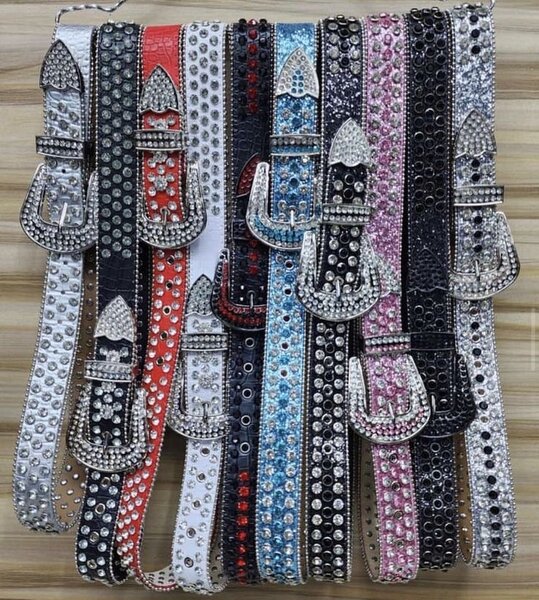Ceinture avec strass