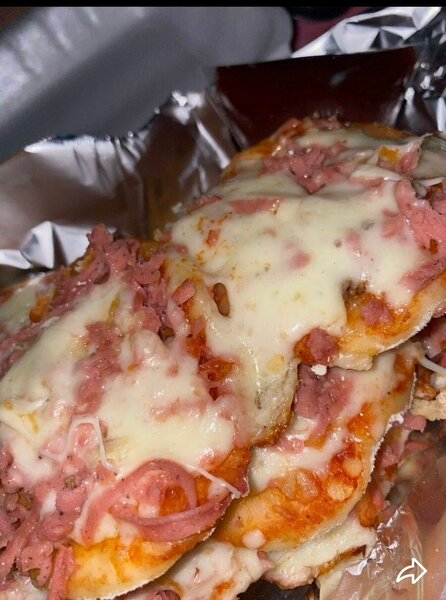 Mini pizzas jambon fromage