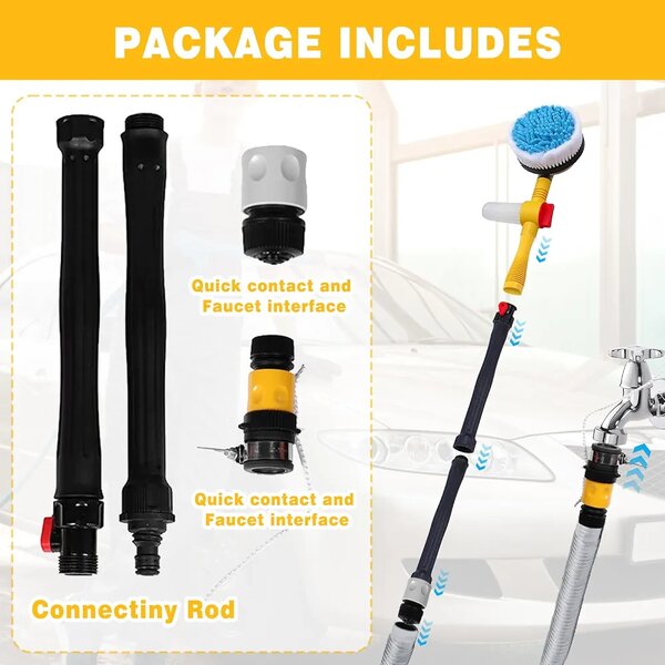 Brosse lavage de voiture