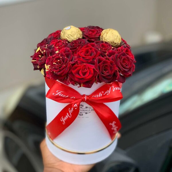 Roses in a box