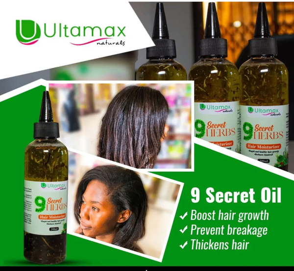9 Secret herbs oil