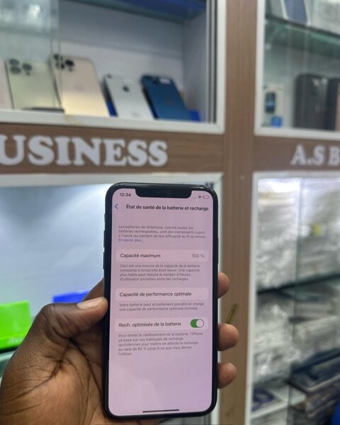 iPhone X Noir Débloqué 256GB