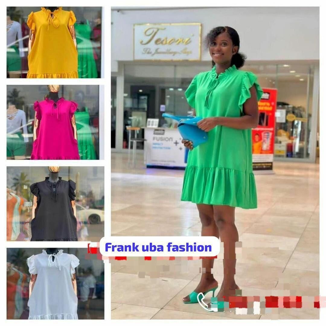 Robe ample élégante femme
