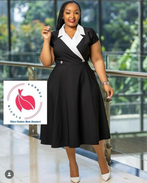 Ladies straight dress