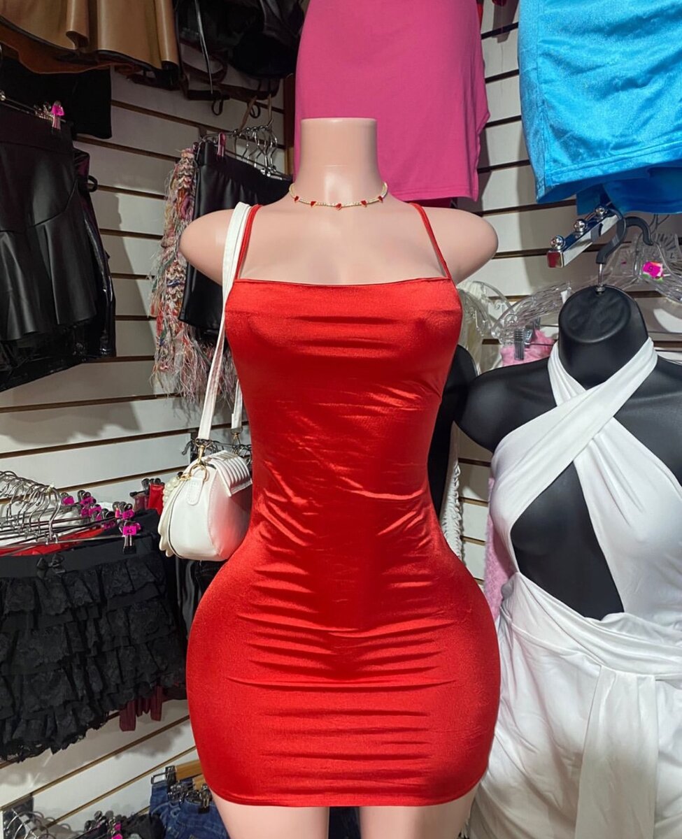 Red dress