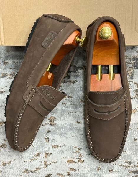 Mocassins en daim élégants pour hommes