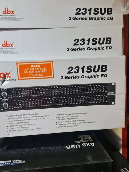 Équaliseur multi band 231 Sub