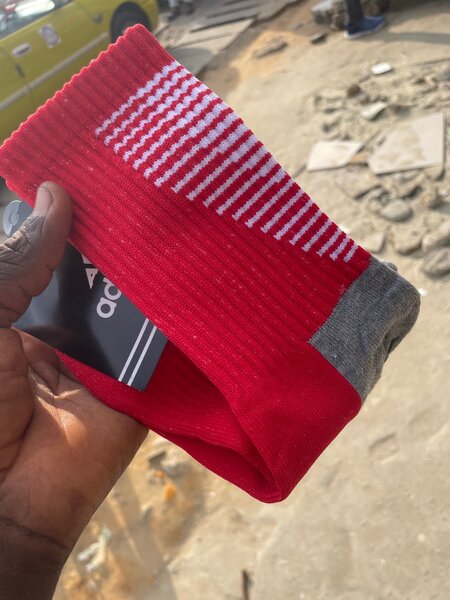 Chaussettes rouge sport