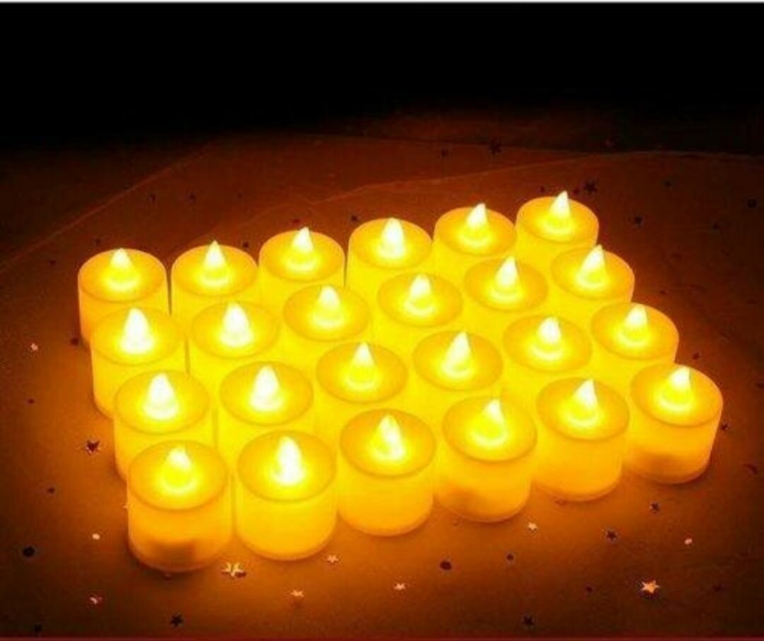 Bougies LED (forme circulaire)