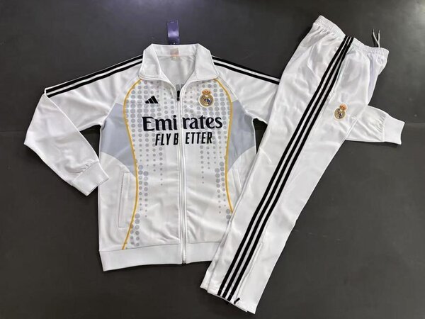 Survêtement Real Madrid blanc