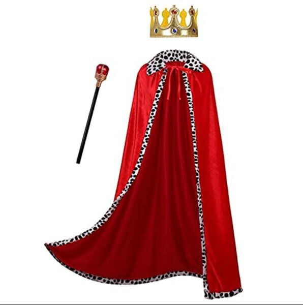 maxToonrain Adult King Costume,Men's Funny Fancy Dress