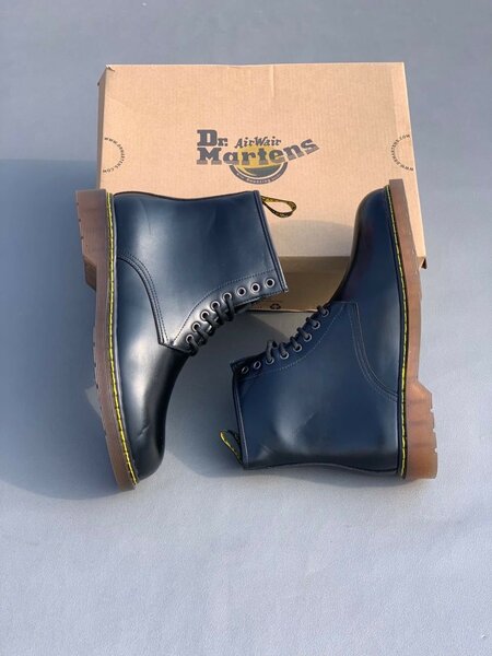 Bottes Dr. Martens en cuir